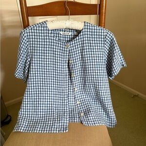 Washable Linen Box Cut Shirt